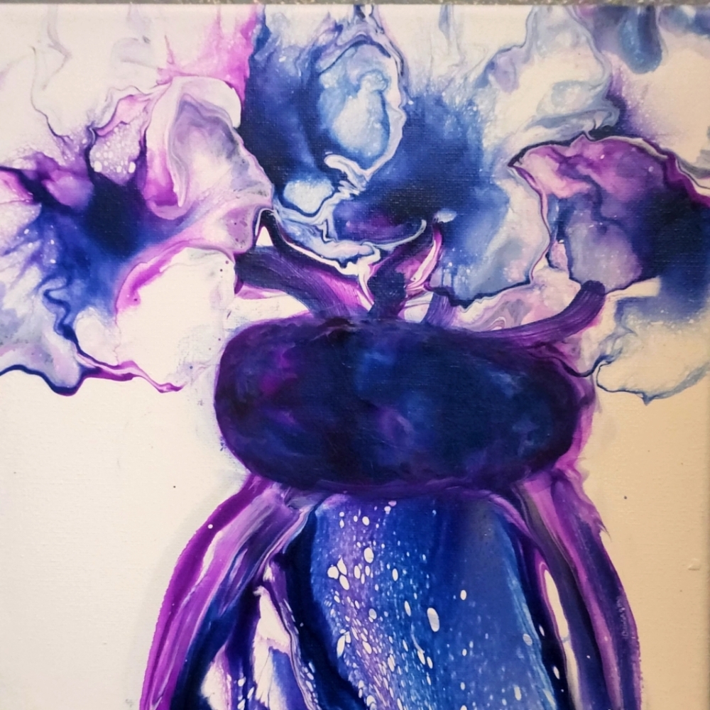 10 x 10 acrylic painting